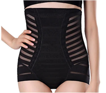 High-Waist Sculpting Shapewear Brief — Signature Mesh Edition