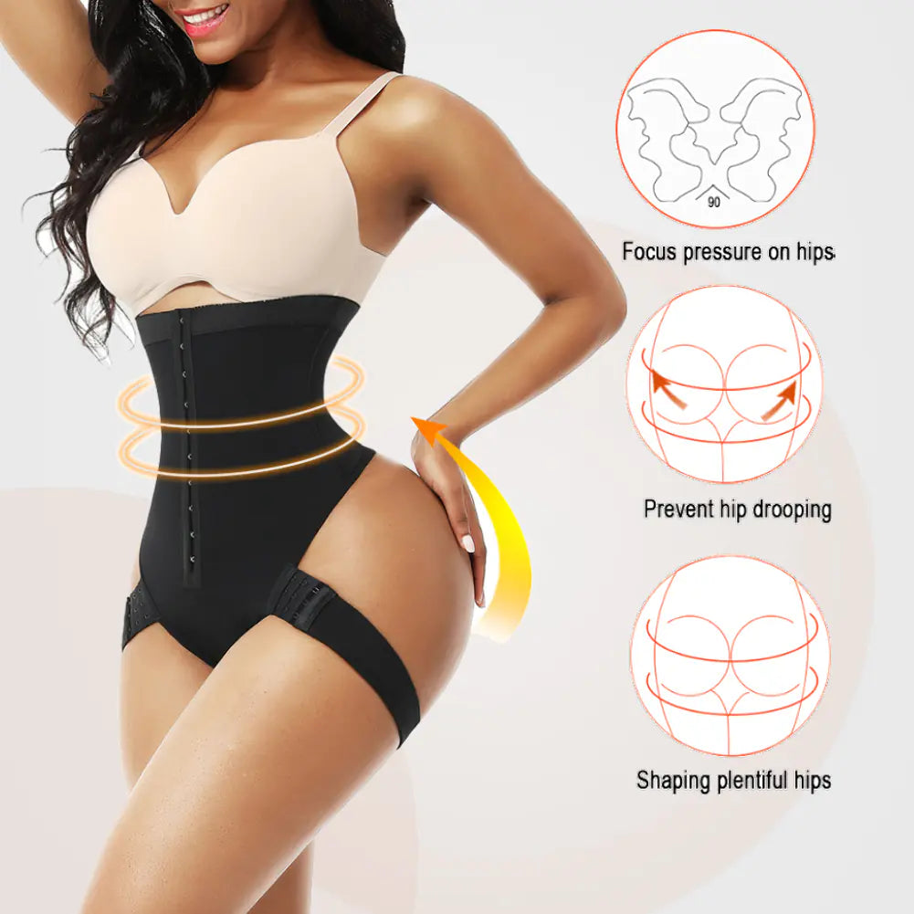High Waist Seamless Butt Lifter Control Briefs