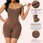 Seamless Shaping Bodysuit for Women with Butt Lift