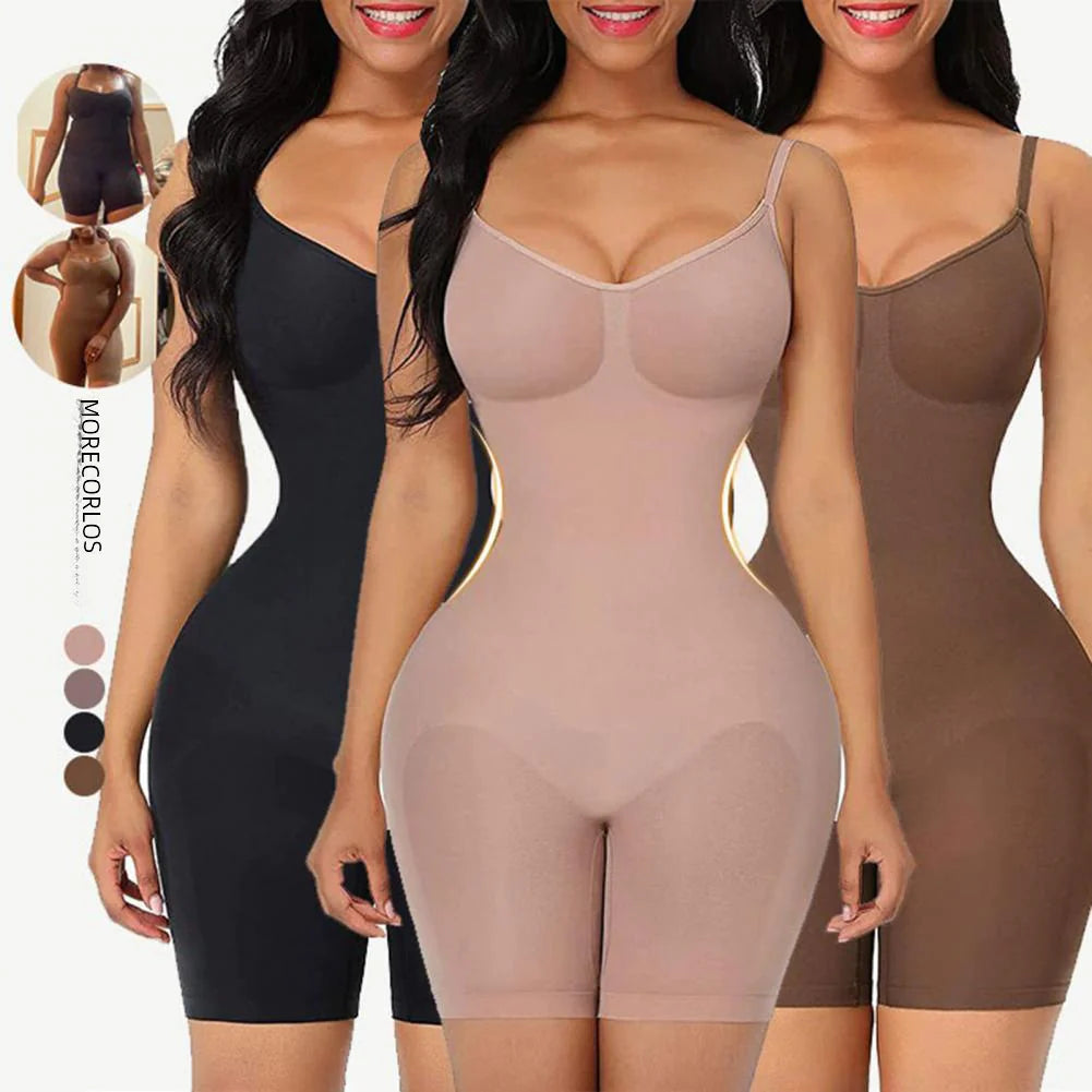 Seamless Shaping Bodysuit for Women with Butt Lift