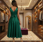 High-Waisted Adjustable Faja Shorts with Lace Trim