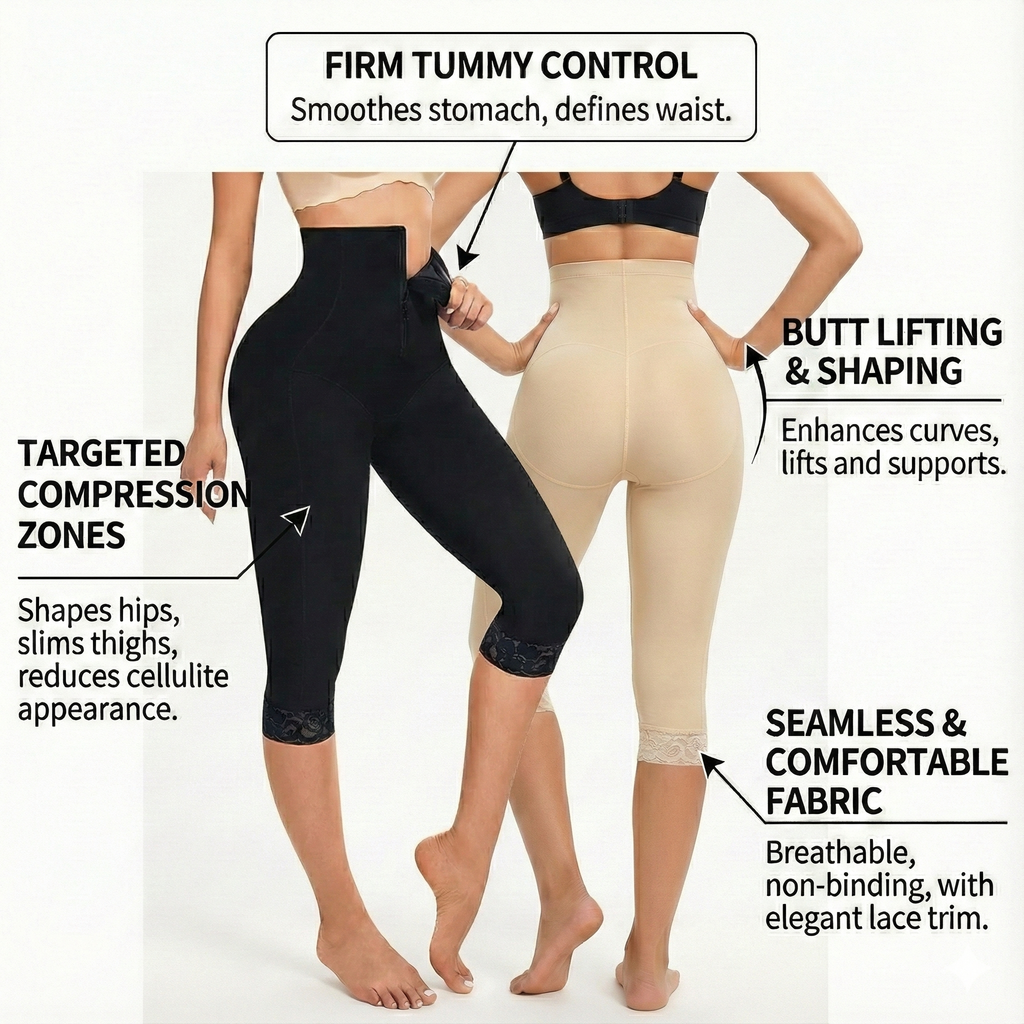 High Waist Body Shaping Butt-Lift Shapewear