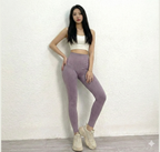 Premium Ribbed Seamless Scrunch Leggings