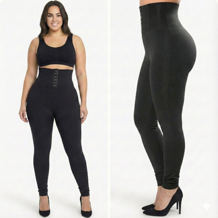 High-Waisted Corset Leggings