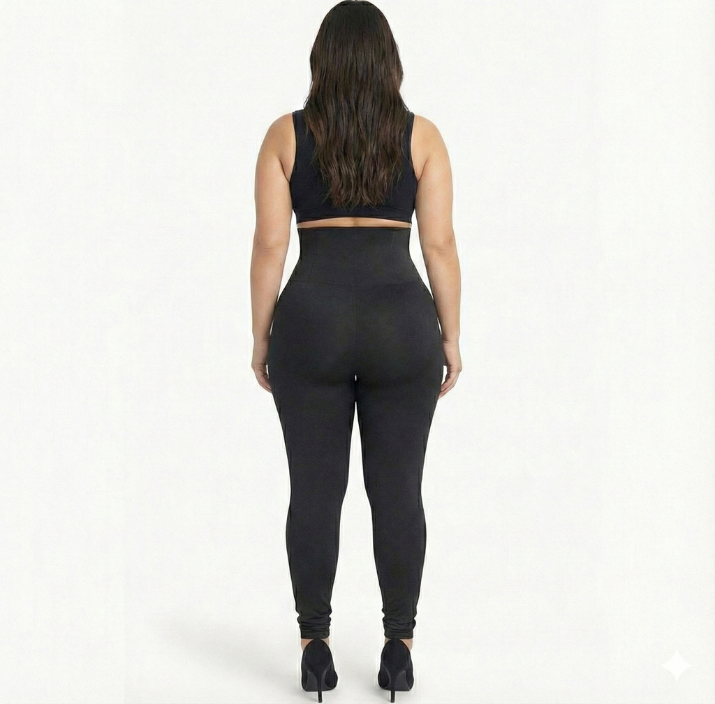 High-Waisted Corset Leggings