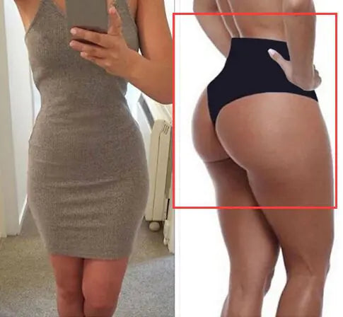 Seamless High-Waist Tummy Control Thong Underwear