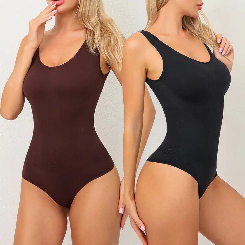 Plus Size Shaping Bodysuit with Butt Lift Support