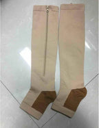 Compression Shaping Socks with Zipper for Weight Loss