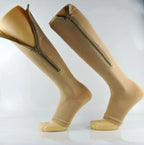 Compression Socks with Zipper - Long Tube Design