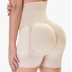 TOPMELON Plus Size High Waist Butt Lifting Shorts