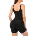 Cross-Border 4-Button Bodysuit Shaping Shorts 1091-3