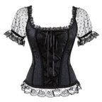 Lace Corset Shaping Bodysuit for a Sexy Look