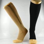 Compression Socks with Zipper - Long Tube Design