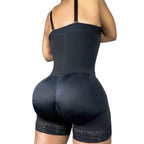 One-Piece Plus Size Shapewear Bodysuit with Zipper & Butt-Lift