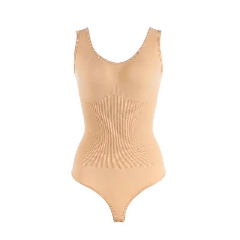 Plus Size Shaping Bodysuit with Butt Lift Support