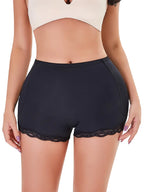 TOPMELON Women's Shaping Wave Lace Butt-Lifting Panties