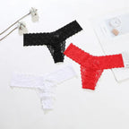 Comfortable Seamless Lace Thong Panties for Women