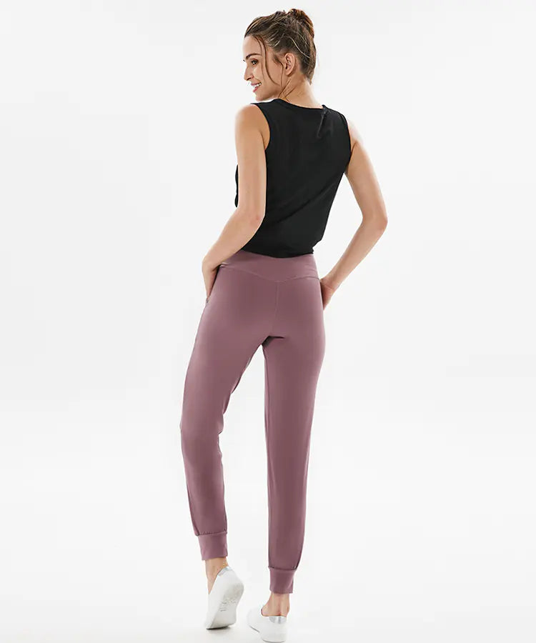 High Waist Peach Butt Lift Yoga Pants with Pockets